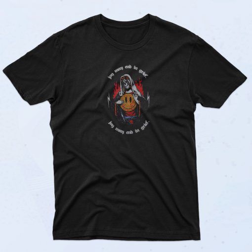 Skull Skeleton Punk Rock T Shirt