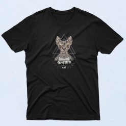 Sphinx Cat Tattooed Nude T Shirt