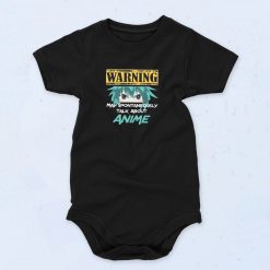 Warning May Spontaneously Talk About Anime Baby Onesie