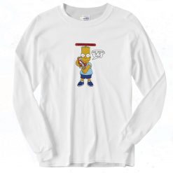 Bart Simpson Underachiever Long Sleeve Shirt