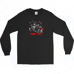 Dont Cry Clubhouse In Park Halloween Long Sleeve Shirt