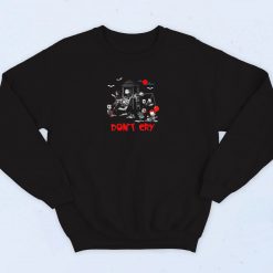 Dont Cry Clubhouse In Park Halloween Sweatshirt