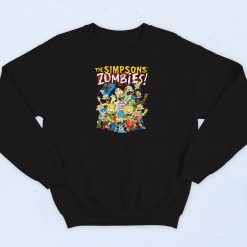 Halloween Simpsons Zombies Sweatshirt