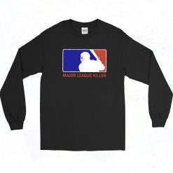 Jason Voorhees Major League Killer Long Sleeve Shirt