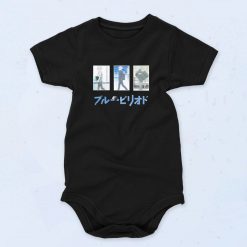 On The Road Blue Period Baby Onesie