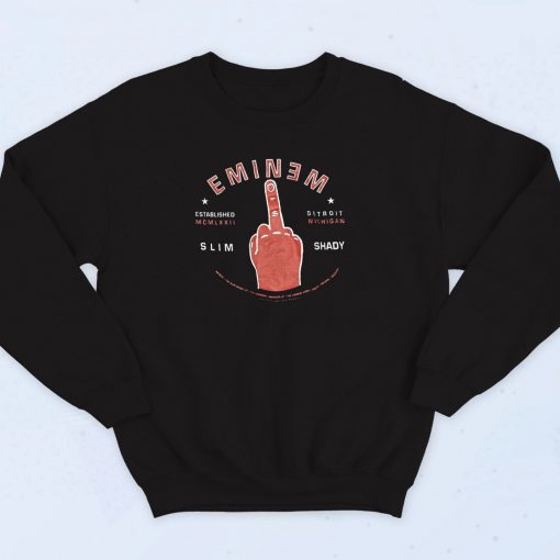 Slim Shady Marshal Mathers LP Middle Finger Sweatshirt