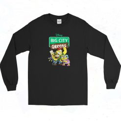 Big City Greens Funny Characters Long Sleeve Shirt