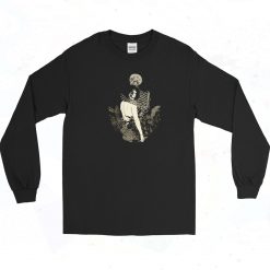 Braille To The Night Skeleton Long Sleeve Shirt