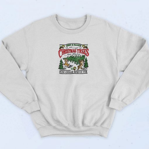 Chip Dales Trees Christmas Sweatshirt