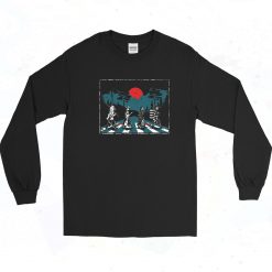 Demon Slayer Abbey Road Tanjiro Long Sleeve Shirt