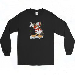 Donald Duck Christmas Disney Long Sleeve Shirt