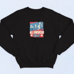 Fathers Day Homer All American Dad Sweatshirt