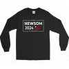Gavin Newsom 2024 For President Long Sleeve Shirt