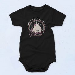 Leia Don't Mess With The Princess Baby Onesie