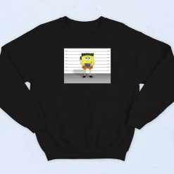 Spongebob Funny Mugshot Sweatshirt