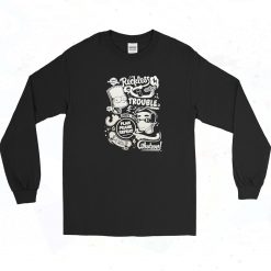 The Simpsons Bart and Milhouse Reckless Long Sleeve Shirt