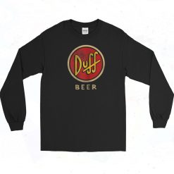The Simpsons Duff Beer Long Sleeve Shirt