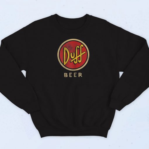 The Simpsons Duff Beer Sweatshirt
