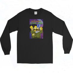 The Simpsons Family Treehouse Long Sleeve Shirt
