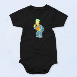 The Simpsons Homer Candy Feast Treehouse Baby Onesie