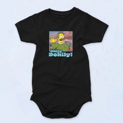 The Simpsons Ned Flanders Okily Dokily Baby Onesie