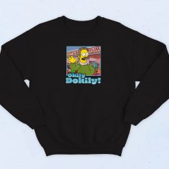 The Simpsons Ned Flanders Okily Dokily Sweatshirt