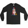 The Simpsons Ralph Clown Treehouse Long Sleeve Shirt