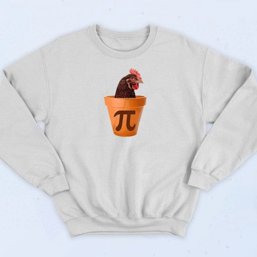 Chicken Pot Pi Math Funny Sweatshirt