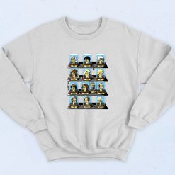 Doctor Who Simpsons Collage Sweatshirt