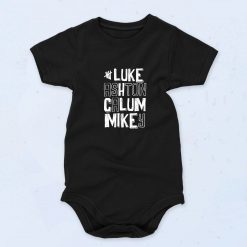Luke Anshton Calum Mikey Baby Onesie