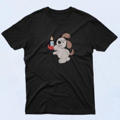 Puppy On The Train Gonna Ride It Funny T Shirt