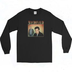 Tribute To Norm Macdonald Retro Long Sleeve Shirt
