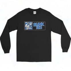Blink 182 Skankin Bunny Retro Long Sleeve Shirt