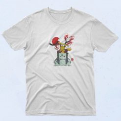 Pikachu And Bulbasaur Mashup Naruto 90s T Shirt