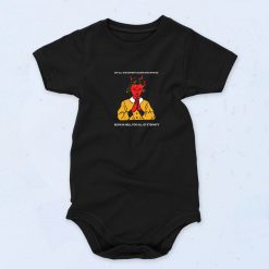 Burn In Hell For All Of Eternity 90s Baby Onesie