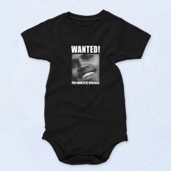 Chris Brown Wanted For Domestic Violence 90s Baby Onesie