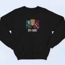 Spy Family Loid Anya Yor Forger Anime 90s Sweatshirt