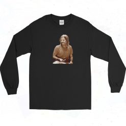 Billie Eilish Wearing A Taylor Hawkins 90s Long Sleeve Shirt