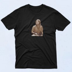 Billie Eilish Wearing A Taylor Hawkins 90s Style T Shirt