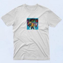 Garfield and Star Trek 90s Style T Shirt