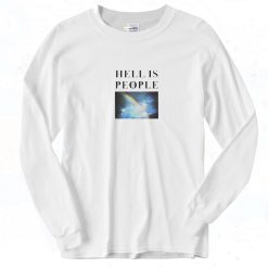 Hayley Williams Hell Is People 90s Long Sleeve Shirt