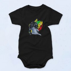 Jamaica Rasta Daffy Duck 90s Baby Onesie