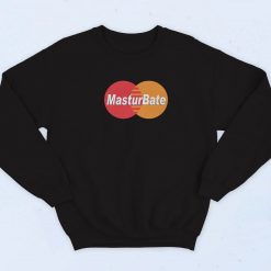 Masturbate Mastercard 90s Retro Sweatshirt