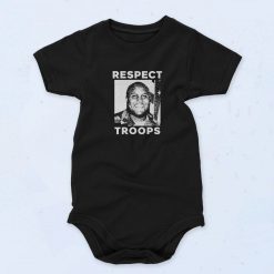 Christopher Dorner Respect Troops 90s Baby Onesie