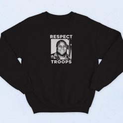 Christopher Dorner Respect Troops 90s Retro Sweatshirt