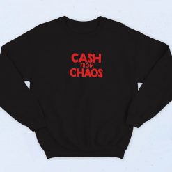 Hayley Williams Wearing Cash From Chaos 90s Retro Sweatshirt