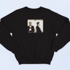 Johnny Cash Mugshot 90s Retro Sweatshirt