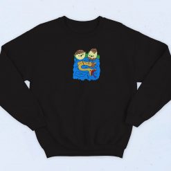 Princess Bubblegum's Rock Funny 90s Sweatshirt
