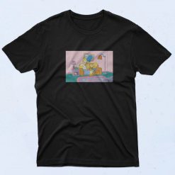 The Simpsons Family On The Couch 90s Classic T Shirt