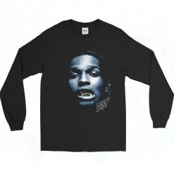 Asap Rocky Tour Rap Style 90s Long Sleeve Shirt
